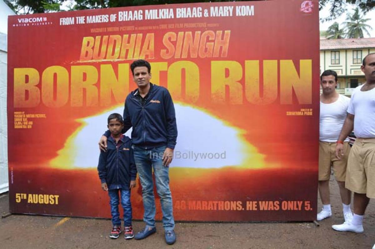 Manoj Bajpayee launches ‘Budhia Singh: Born to Run’ Anthem in Delhi!